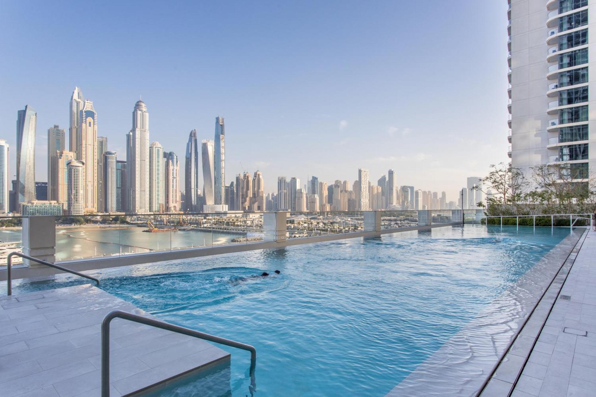 High Floor Beachfront 1br W Sunset & Sea View! Dubaï